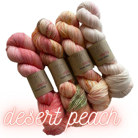Desert Sunset shawl kit