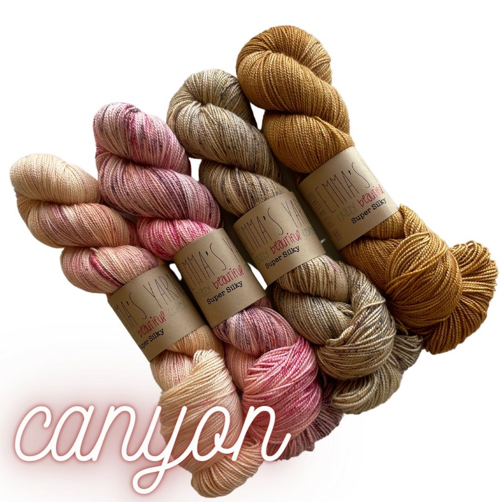 Desert Sunset shawl kit
