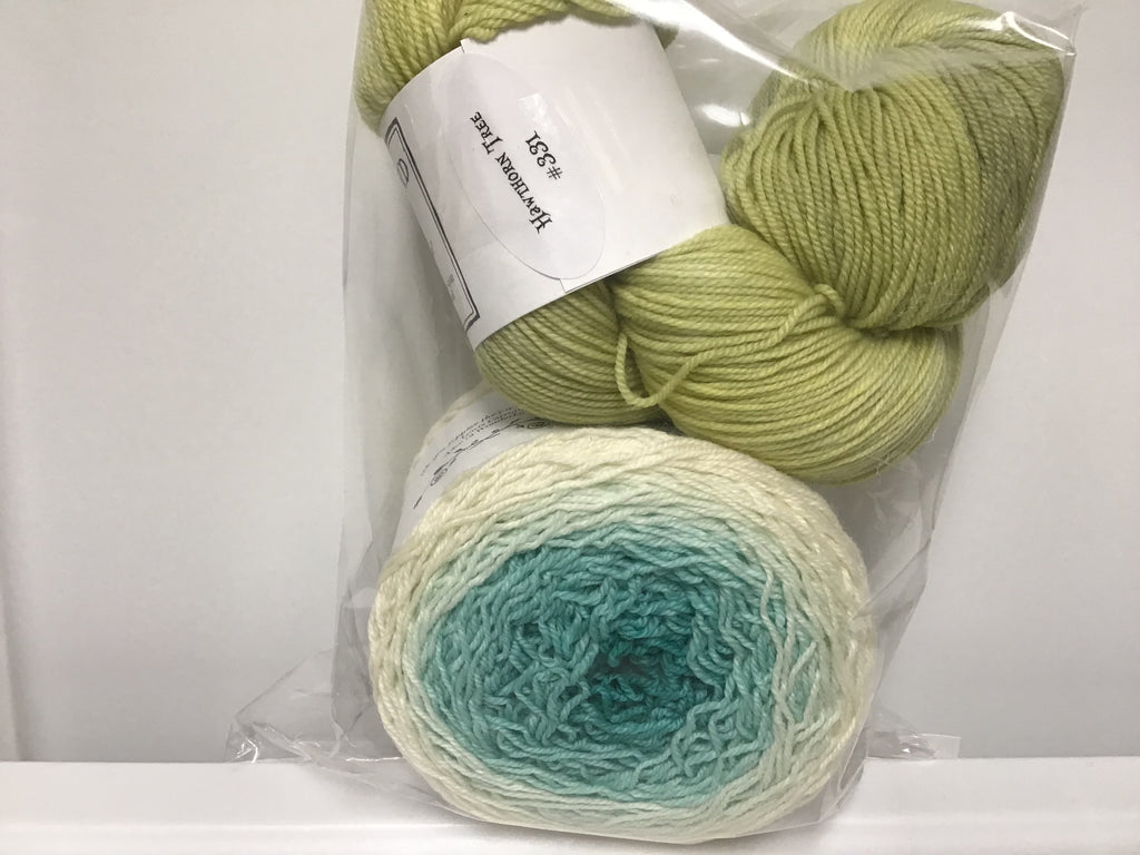 Cascading Colors Shawl Kit