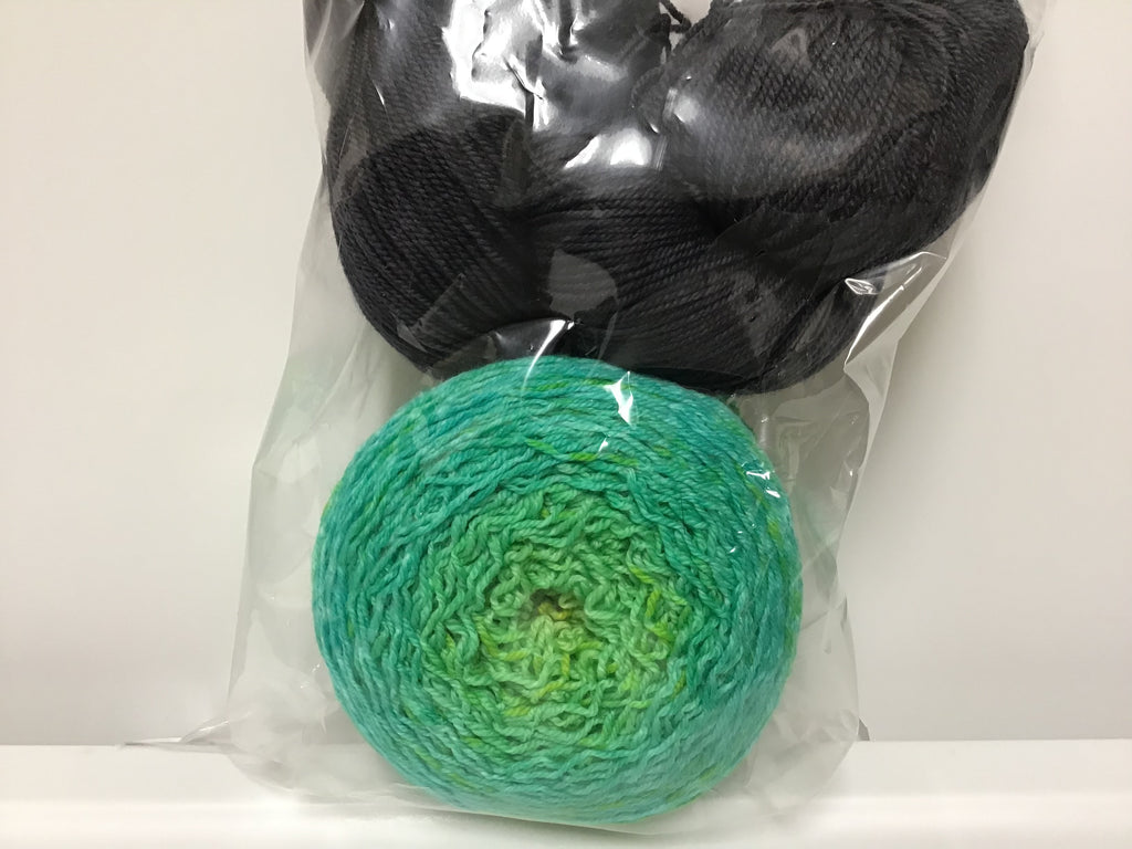 Cascading Colors Shawl Kit