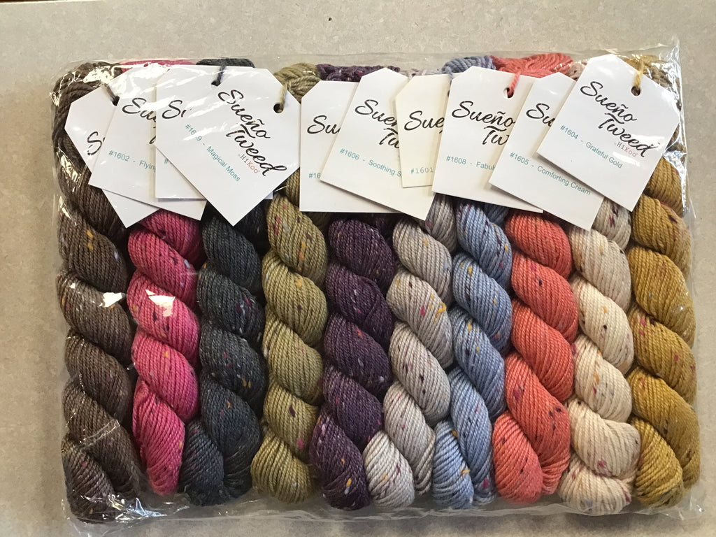 Sueno Tweed Mini Hank Crafter’s Pack